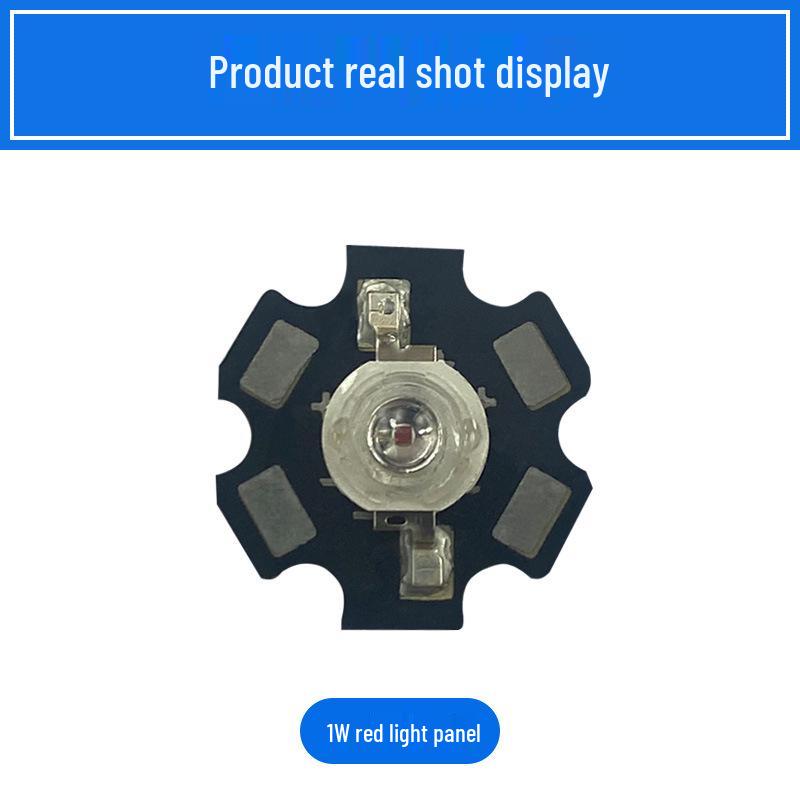 1W3W Hochleistungs-LED-Lampenperlen: Weiß, Warm, RGB-Licht mit Aluminiumsubstrat auf 20-mm-Pflaumenblütenbrett