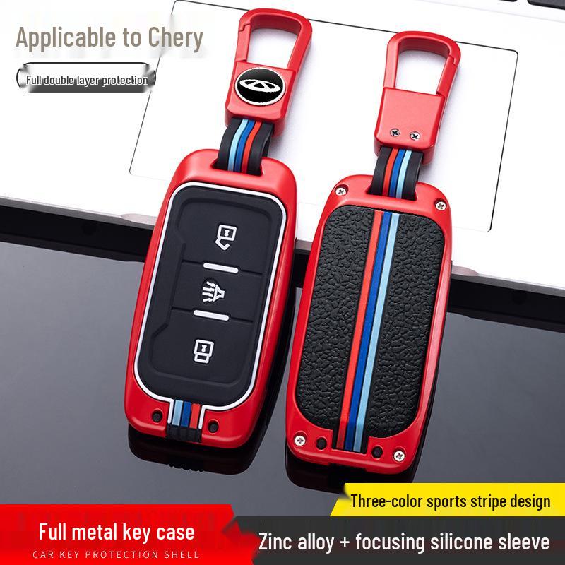 Key Case for Chery Jetour X70S/X70M/X70X90 - Unisex Car Key Bag with EV Buckle