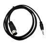 Flexible 3.5mm to DIN7P Cable DIN7P Male to DC3.5mm Audios Cable for Clear Signal Transfer for DIN7 Stereo Equipment