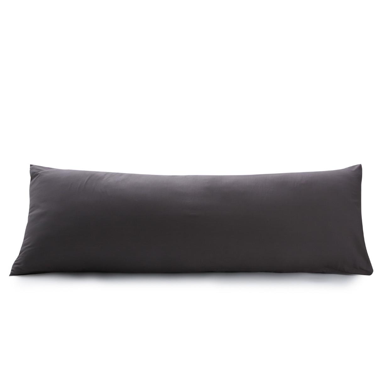 

Solid Color Long Cotton Pillowcase with Envelope Closure 51x137 cm