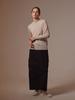 AYIHOLIC CASHMERE Mock Neck Merino Wool Knit