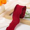 1Pc Lace Pleated Ribbon DIY Cake Bouquet Flowers Fishtail Yarn Packaging Linen Wavy Lace Ribbon