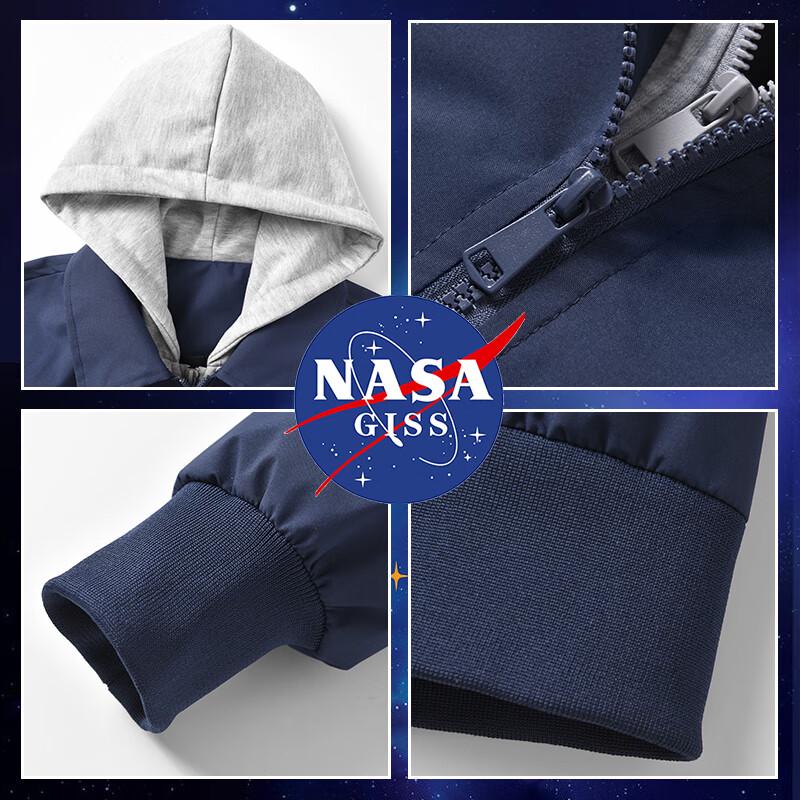 NASA GISS Men's Autumn/Winter Hooded Jacket