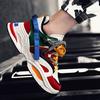 Fashion Spring and Autumn New Couple Sports and Leisure Shoes Breathable, Comfortable, Increased Height Multi Color Men's Shoes