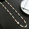 2024 Trendy Freshwater Pearl Choker: Colorful Beaded Necklace for Women's Clavicle with a Luxurious and Stylish Touch
