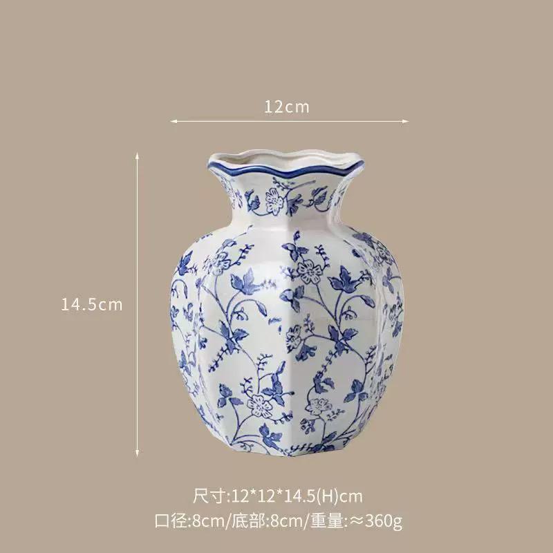 Plant Pots Table Decoration Ornaments Flower Arrangement Ceramic Vases Room Aesthetic Decor