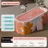 Foldable Full Body Bath Tub for Adults & Couples - Compact Household Bath Basin & Children's Sitz Bath