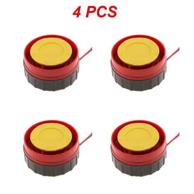 1~5PCS Durable Car Horn Air Raid Siren Alarm Universal 12v Car Truck Horn Portable Small Electric Horn Alarm Car Interior Parts