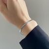 Colorfast Korean-Japanese Titanium Steel Women's Bracelet - Versatile, Fashionable Hand Jewelry.