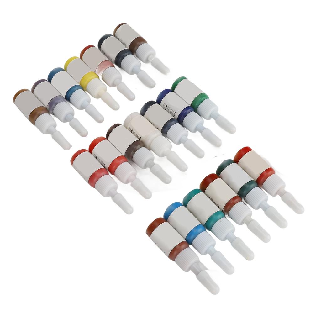 20 Colors 5ml Tattoo Ink Set Colorfast Professional Tattoo Pigment Kit Body Paint Tool