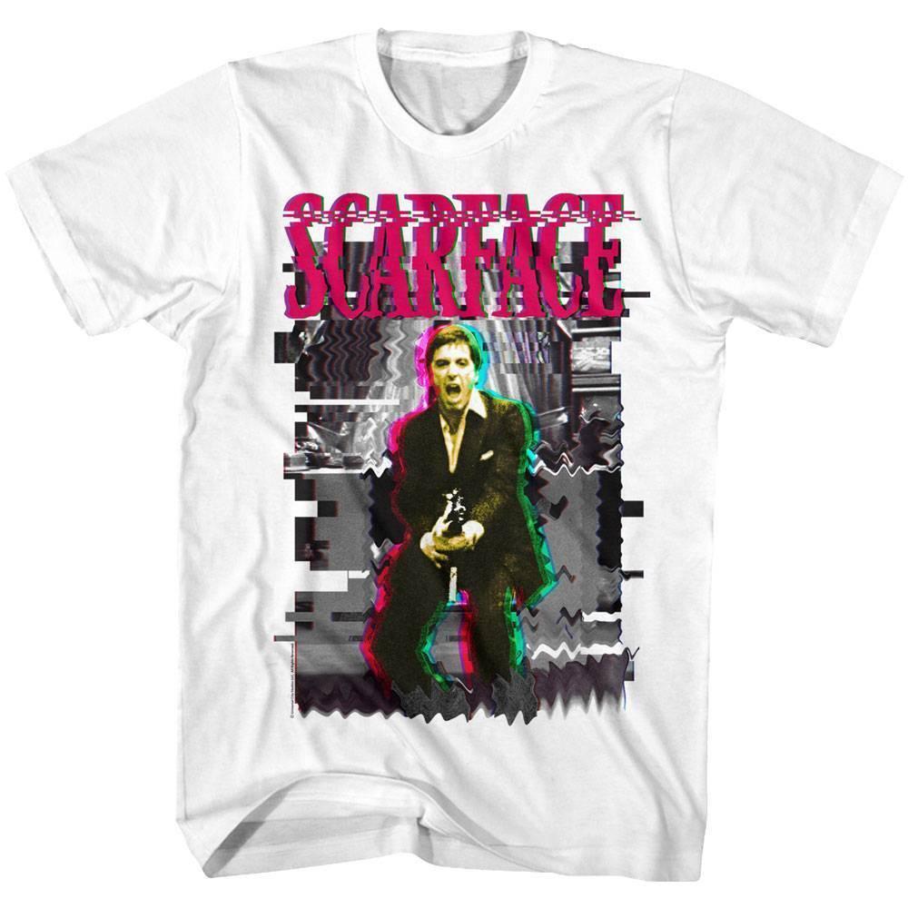 Scarface Say Hello Glitch Men T Shirt XXXXL