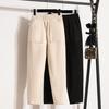 Winter Plus Size Harem Pants Women Loose Casual Thick Cotton Wool Trousers Elastic Waist Solid Long Pants