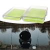 Waterproof Single Side Plastic Fly Box Silicone Pad Insert Fly Storage Fishing Tackle Box Clear Lid Fly Box Container