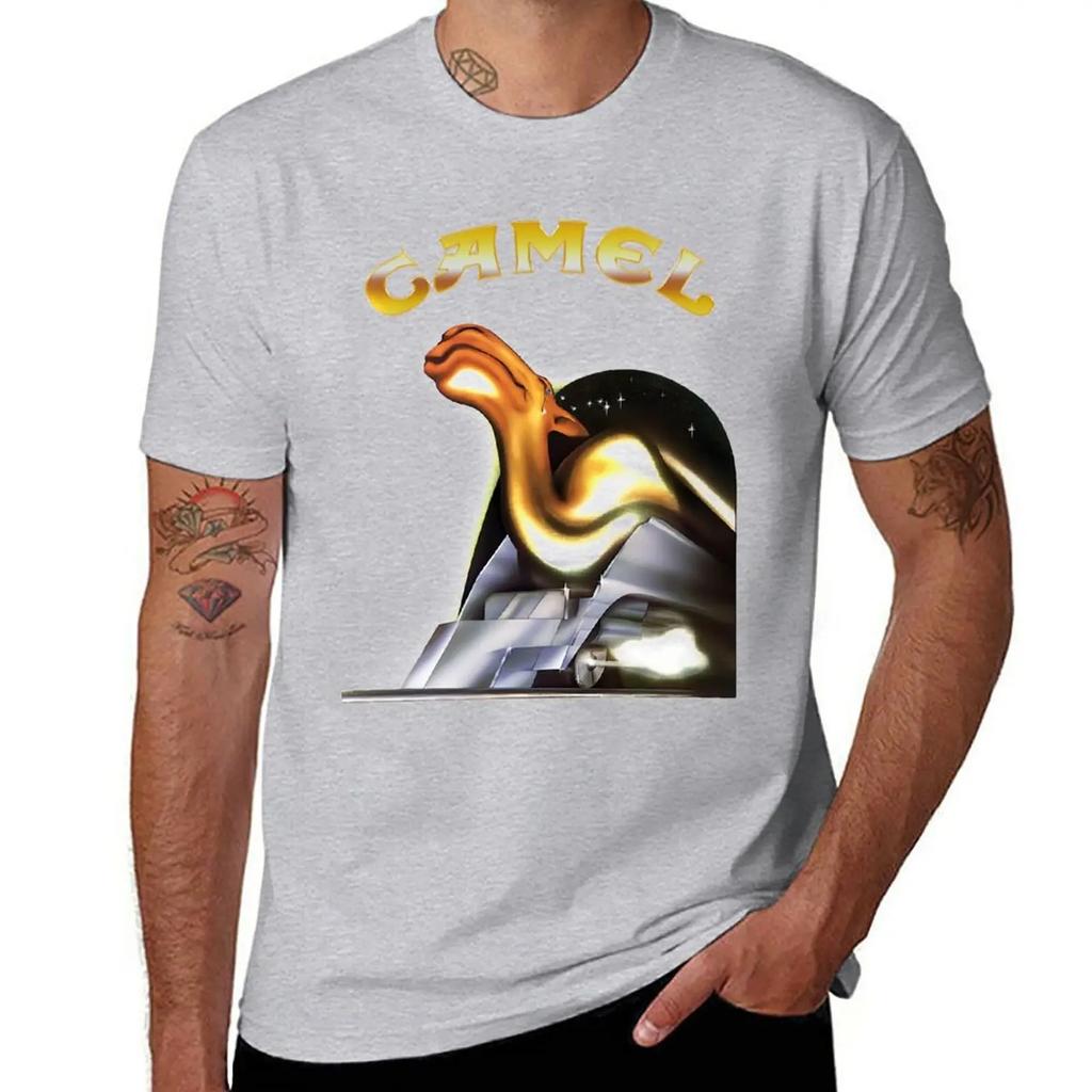 CAMEL BAND strefa komfortu koszulka koszulki koszulki z grafiką własny projekt chłopcy białe męskie koszulki z grafiką hip hop