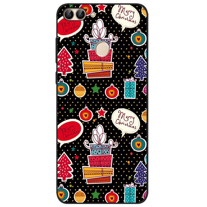 For Huawei P Smart 2018 FIG-LX1 PSmart Case For Huawei P Smart 5.65inch Case TPU Soft Silicone Cute Wolf Back Cover Phone Case