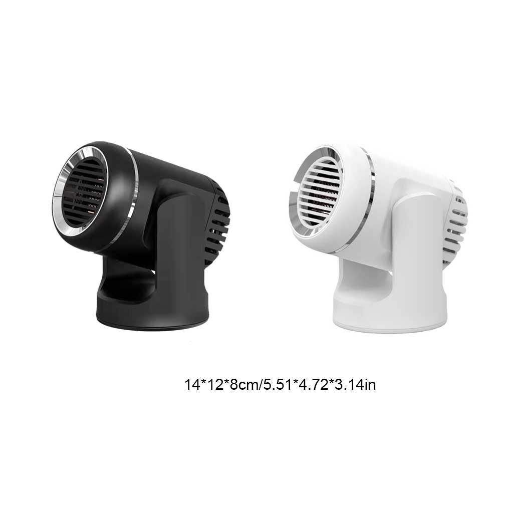 Car Interior Electric Heater Windshield Defogger Truck RVs Vehicle Windscreen Demister Heating Fan Automotive Automobile