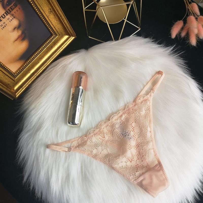 Women's Panties Sexy Lace Thong G-Strings Female Low Waist Underwear Panty French Style Erotic Lingerie Hollow Out Underpants