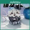 Adorable Dark Magic Girl Plush Toy Soft Pp Cotton Filling 12cm Anime Style