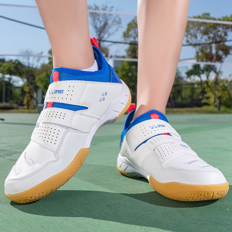 Badminton shoes men's shoes non-slip shock absorption tennis shoes women's training shoes lightweight breathable table tennis shoes