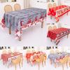 Decoration Christmas Printed Tablecloths Creative Desktop Dress Supplies Up
