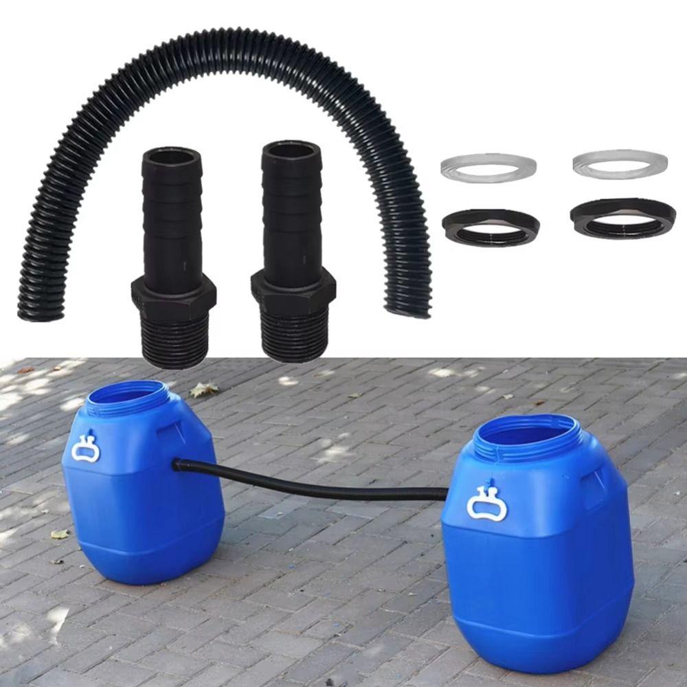 Leak-proof Plastic Connector 25mm Pipe Extension Kit Garden Water Connector  Pipe Link