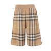 Burberry Tartan Motif Bermuda Shorts Beige 80549181