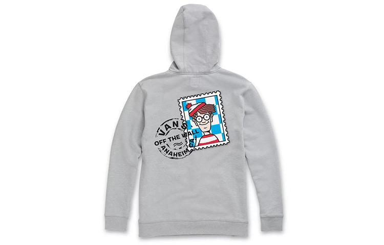 Vans Sweatshirts Men s Gray Hooded Moderate Regular VN0A5FGGZH5 S