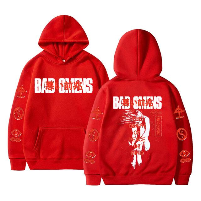 Bad Omens Band Tour 2023 American Music Hoodies A Tour of The Concrete Jungle Tour Hoodies Men Women Fashion Hip Hop Sweatshirt
