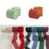2/3/4Rolls 5M Frayed Edged Satin Handmade Chiffon Silk Ribbon For Wedding Invitation Bouquets Birthday Party Diy Decoration Gift