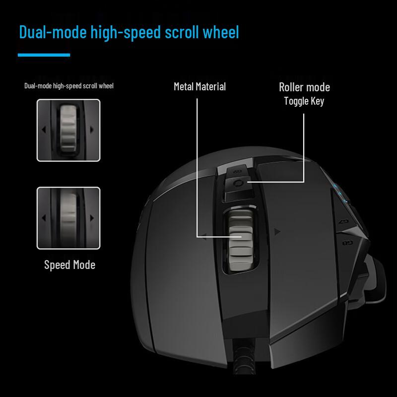 Logitech G502 HERO Wired Gaming Mouse
