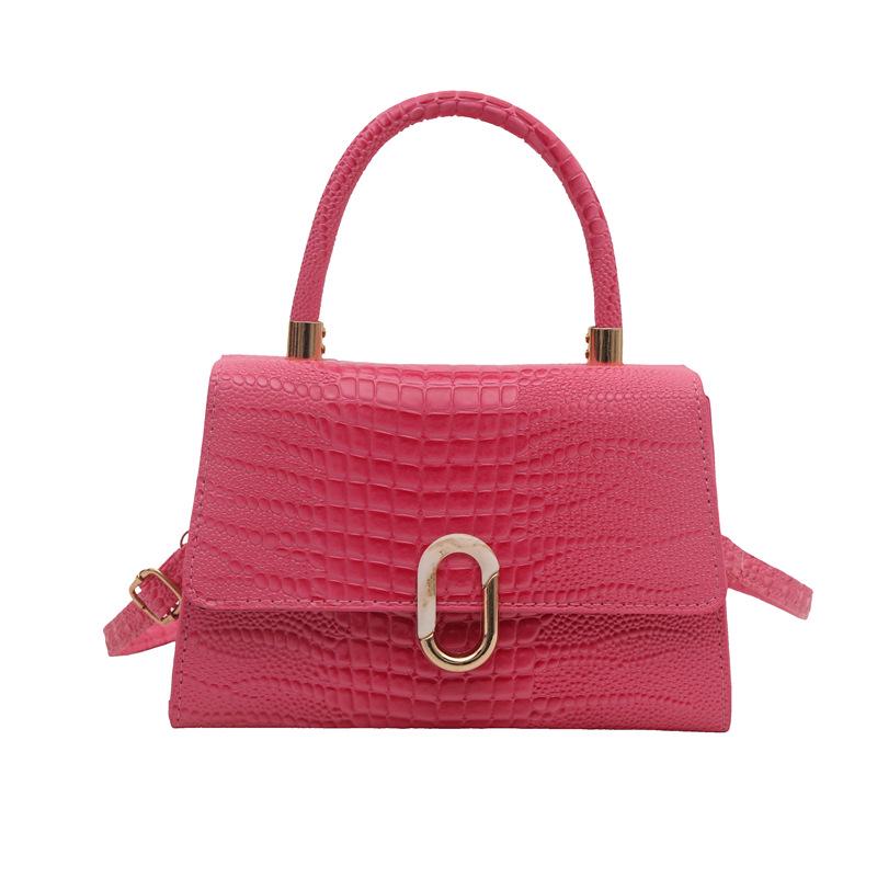 Women's 2024 Fashion Niche Textured Small Square Bag - Versatile Shoulder & Crossbody Handbag