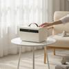 Aktenbox mit Schloss Abschließbarer Organizer Tragbar für Zuhause Büro Schlafsaal Reise 282118cm