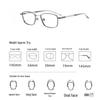 Men's Ultralight Japanese Titanium Photochromic Glasses Frame for High Prescription