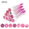 10/50Pcs Disposable Eyelash Brush Reusable Eyelashes Brush Tube Mascara Wands Tubes Dust-proof Lash Spoolies Storage Makeup Tool