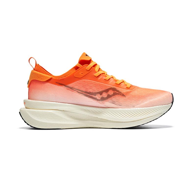 SAUCONY IDLING Cruise Cushioning And Breathable Low Top Casual Running Shoes Unisex Orange Saucony S28211-2