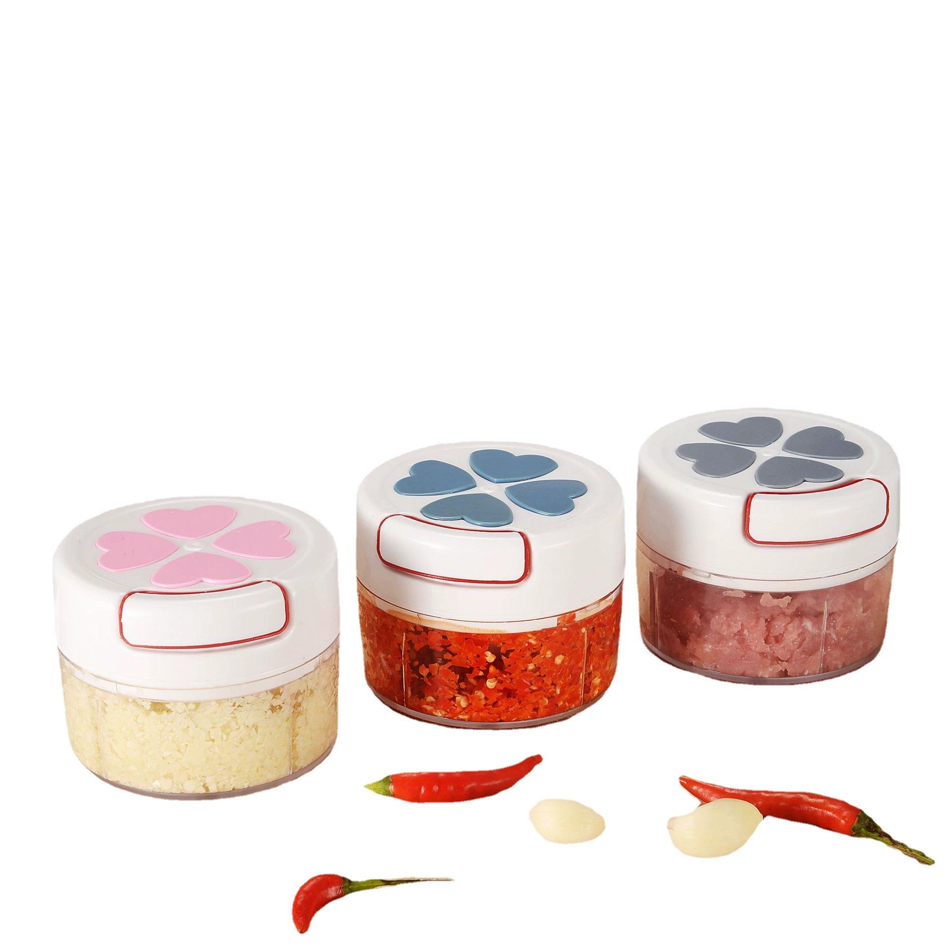 

Triturador de ajo manual mini picadora de alimentos portátil para cocina