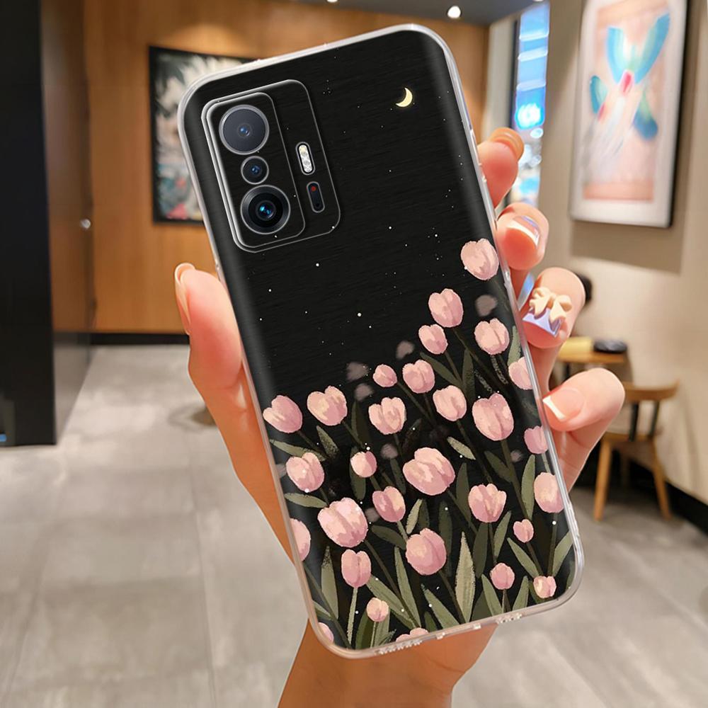 Pro pouzdro na telefon Xiaomi 11T Pro Módní Fantasy Průhledný Kryt Pro Xiaomi Mi 11T Pro Mi11T TPU Silikonové Kryty na Záda Odolné proti Pádu Funda