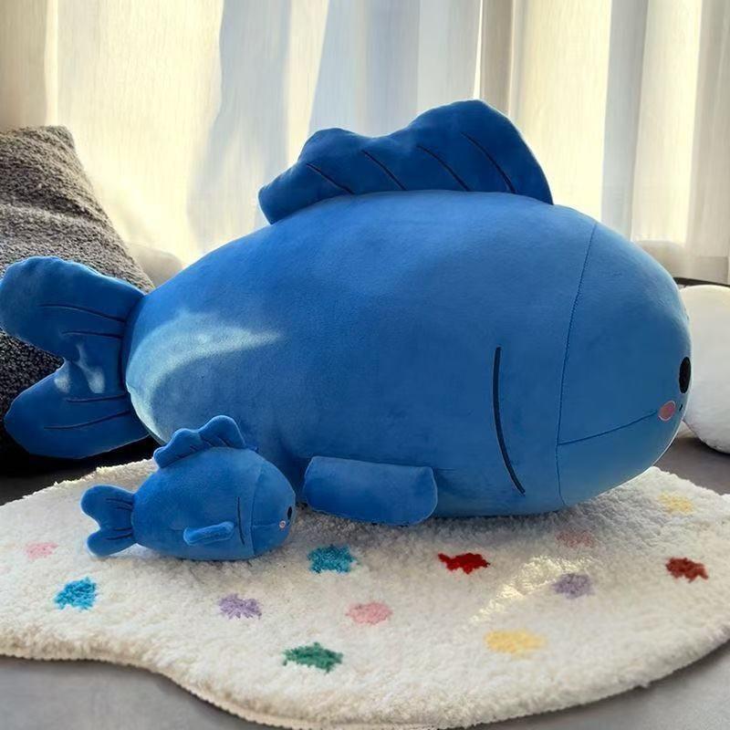 Starry Fish Plush Toy With Lightning Design For Kids And Teens Gift