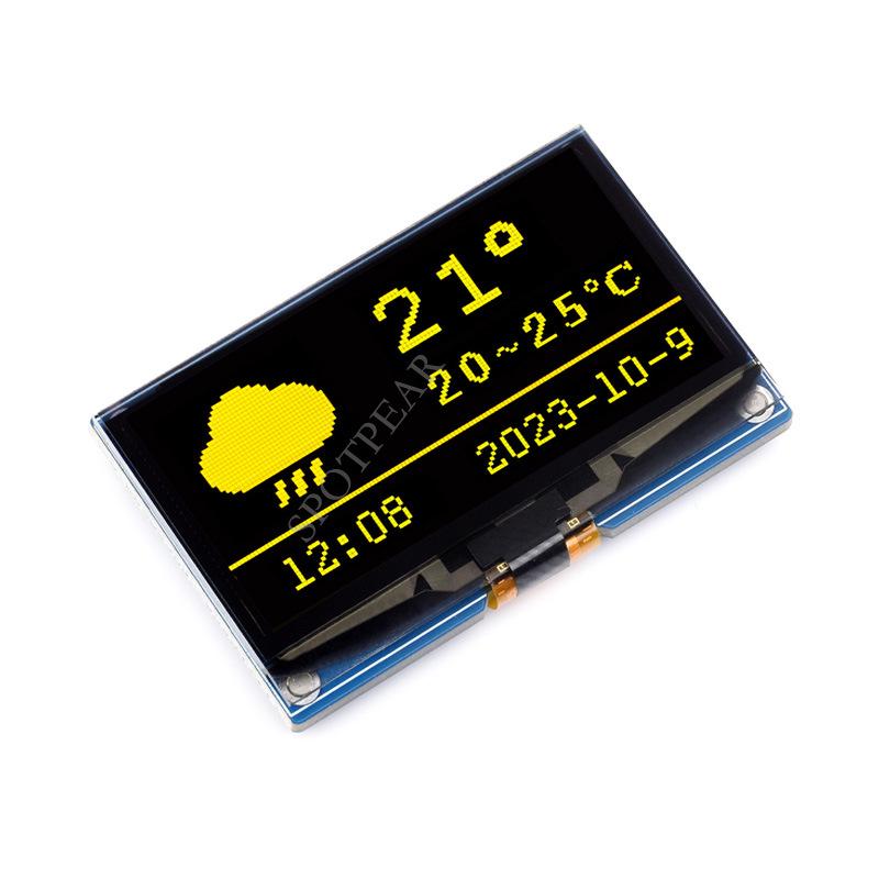 2.42" OLED Display Module, 128x64, SPI/I2C Communication