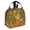 F-Fnaf S-Security B-Breachs Geïsoleerde Lunchtassen voor School Kantoor Waterdichte Thermische Koeltas Bento Box Dames Heren