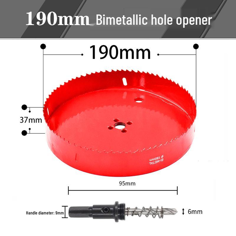 Woodworking Bi-metal Hole Saw for Gypsum, PVC, and Plastic