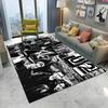 Tappeto Arazzo Stampa 3D U2 Rock Bang Bono, Tappeto per Soggiorno Camera da Letto Bambini Divano Zerbino Decorazione, Tappetino Antiscivolo per Bambini