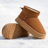 Winter Women Snow Boots Plush Warm Thick Bottom Boots Breathable Soft Non-slip Cotton Boots