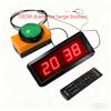 1,5-Zoll 4-stellige LED-Timer-Stoppuhr mit Knopf, tragbar für Wettkampf, Gaming, Fitness, digitale Countdown-Uhr, klares Display