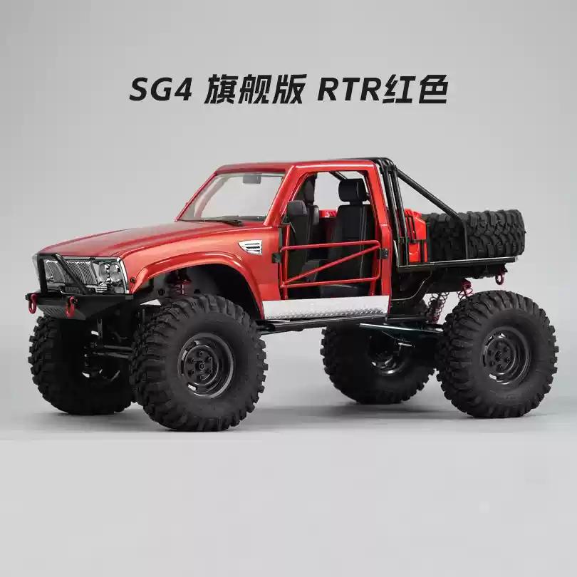 CROSSRC Demon SG4 SP4 Remote Control Car 1/10 4WD Competitive Climbing Car Off-road Vehicle RTR Simulation Model Toy Holiday Gif