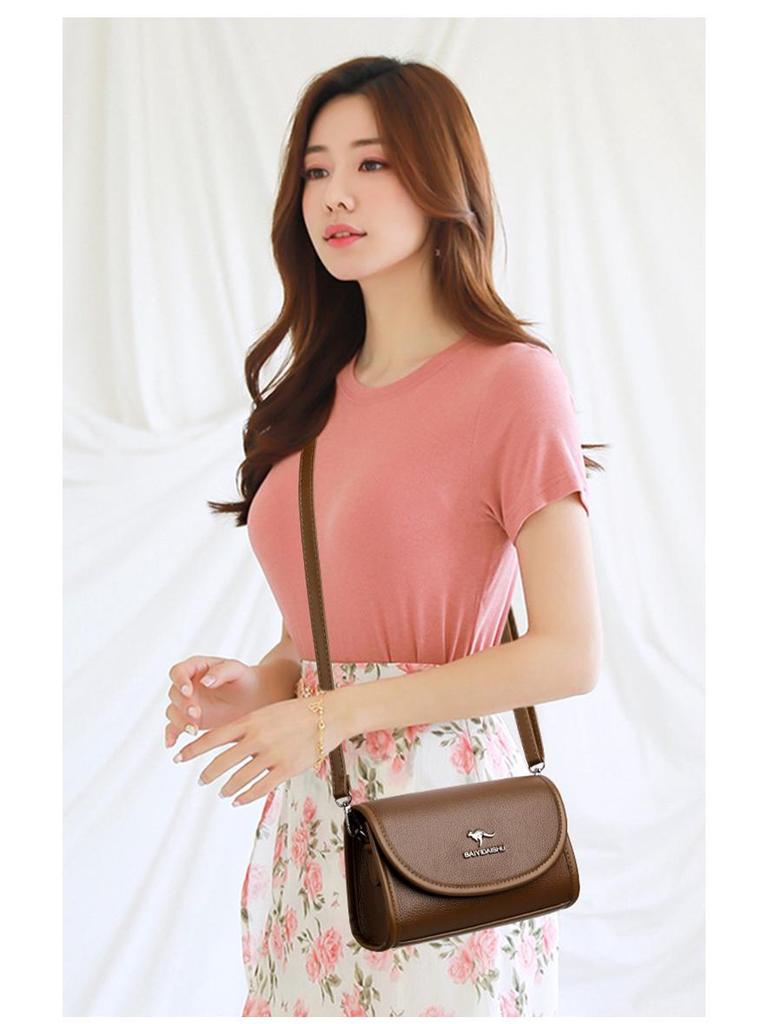 Wszechstronna damska torba crossbody - Wysokiej jakości tekstura (2025), Modny Prosty Design, Torba na Jedno Ramię i Mała Kwadratowa Torba do Dojazdów