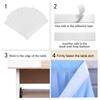 6/9/14Ft Tulle Table Skirt Rectangular Table Decoration Gauze Cloth Cover For Wedding Party