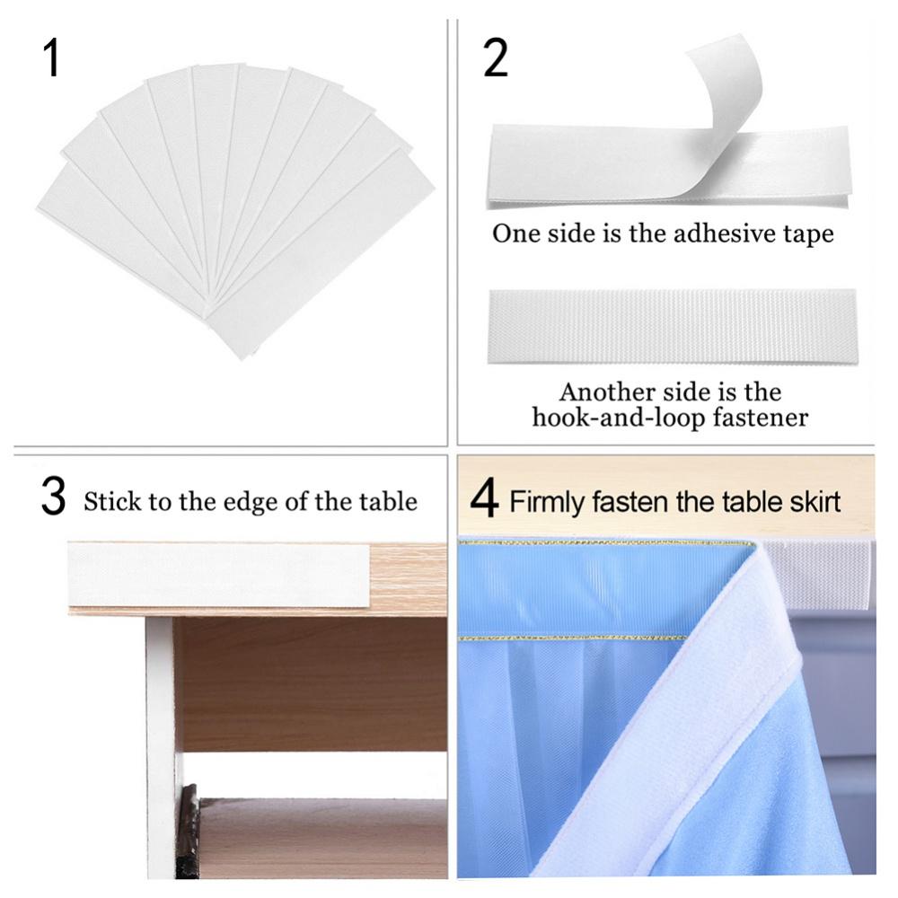 6/9/14Ft Tulle Table Skirt Rectangular Table Decoration Gauze Cloth Cover For Wedding Party