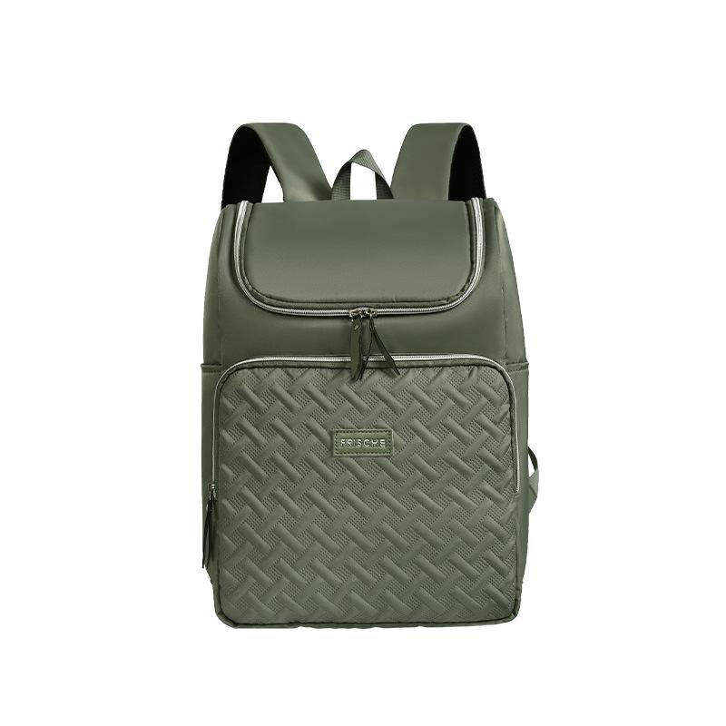 

Runhui Rainbow Insulated Backpack Lunch Bag - Large Capacity Bento Carrier with Ice Pack for Food Freshness армия зеленый