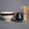Handgemachtes Zuhause Leicht zu reinigendes Matcha Tee-Set Werkzeugständer Kit Schale Besen Schaufel Geschenk Zeremonie Traditionelles japanisches Zubehör
